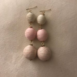 Pink earrings